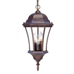 Lanterne suspendue extérieure à 3 ampoules Bryn Mawr