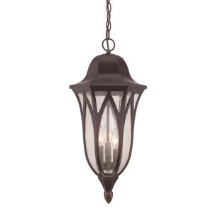 Acclaim Lighting Milano 23.25-in x 11.00-in Oil Rubbed Bronze 3 Light Hanging Outdoor Lantern