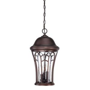 Acclaim Lighting Highgate 19.25-In x 10.50-In Architectural Bronze 3 Light Hanging Outdoor Lantern