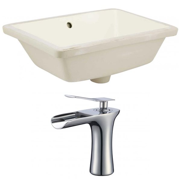 American Imaginations 18 25 In W Rectangle Undermount Sink
