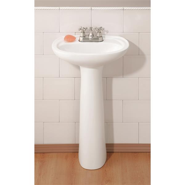 Cheviot Fiore Pedestal Bathroom Sink, Bathroom Pedestal Sinks