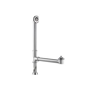 Cheviot Waste/Overflow Lift and Turn - Brushed Nickel