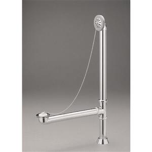 Cheviot Waste/Overflow Plug and Chain - Brushed Nickel