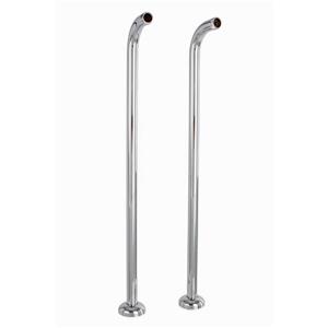 Cheviot Free Standing Heavy Duty Water Supply Lines - Chrome