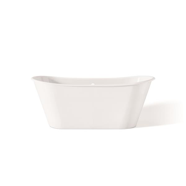Cheviot Iris Freestanding Soaking Bathtub - 68" x 28" - White