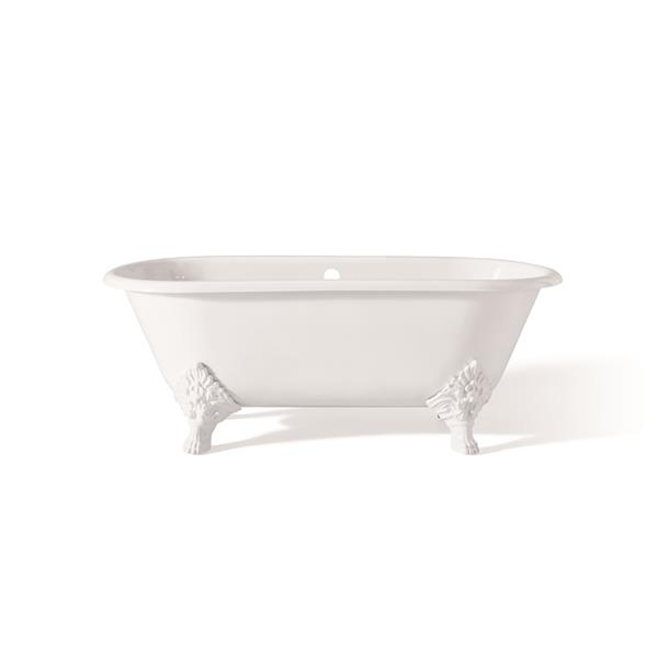 Cheviot Carlton Cast Iron Bathtub - 70" x 32" - White