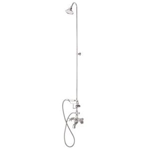 Cheviot Bathtub/Overhead Shower with Hand Shower - Chrome