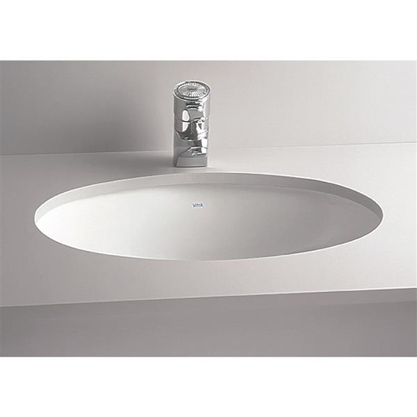 Cheviot Undermount Bathroom Sink - 16 3/4-in x 12 3/4-in - White