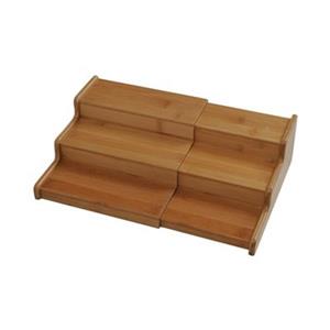 Vancouver Classics BMB17040 3-Tier Expandable Bamboo Spice R