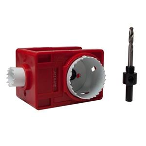 EAB Tool Co. Door Lock Installation Hole Saw Kit for Metal,1