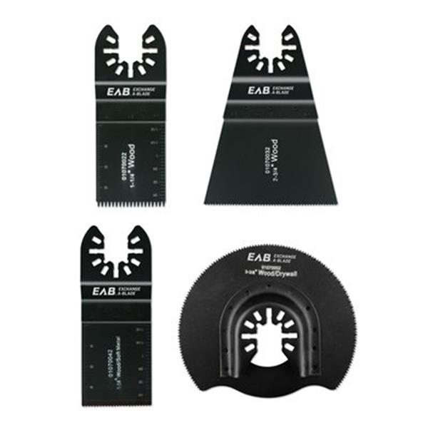 EAB Tool Co. 2070212 Pro Oscillating Tool 4-Piece Accessory