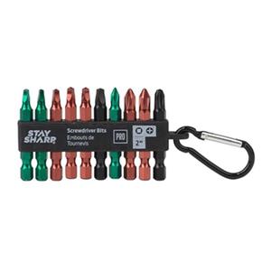 EAB Tool Co. 75042 Assorted Pro 2-in Square Recess and Phill
