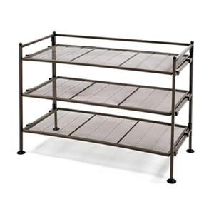 Vancouver Classics SHE15909B 3-Tier Bronze Shoe/Utility Rack
