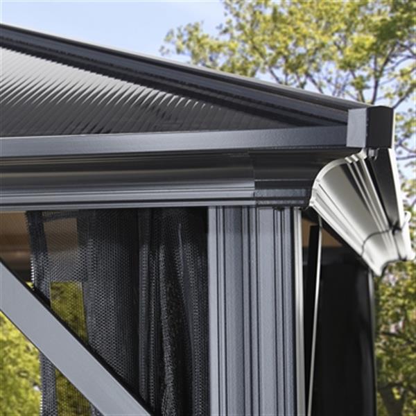 Sojag Meridien Hardtop Gazebo with 