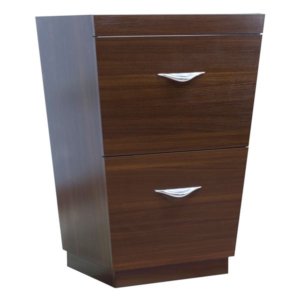 American Imaginations Vee 23.25-in Brown Bathroom Vanity Cabinet Set