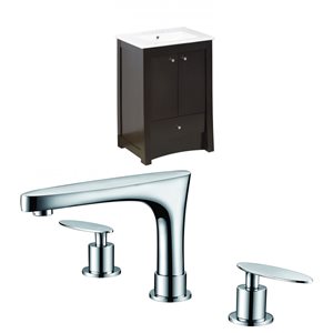 Ens. de vanité Elite, évier simple, 32