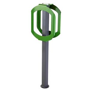 Frost Bike Rack - 2 Bikes - Green