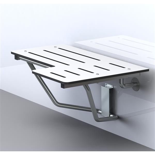 Frost Retractable Shower Seat - Left - 33-in