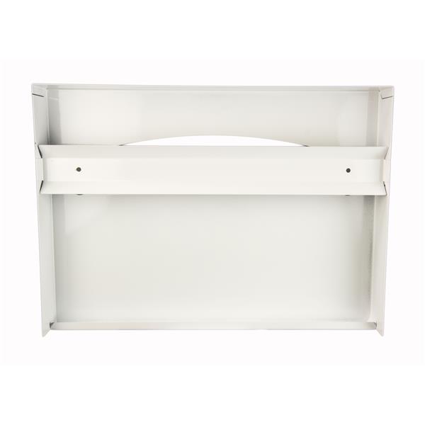 Frost Toilet Seat Cover Dispenser - White