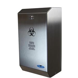 Frost Biomedical Disposal Receptacle - Stainless Steel