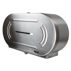 Frost Jumbo Double Roll Toilet Paper Dispenser - Stainless Steel