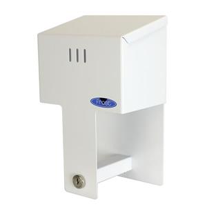 Frost Double Roll Toilet Paper Dispenser - White