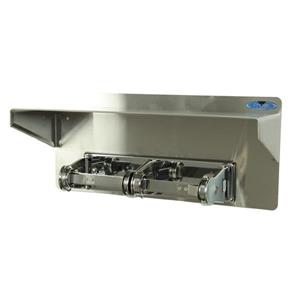 Frost Toilet Paper Dispenser With Shelf - Stainless Steel