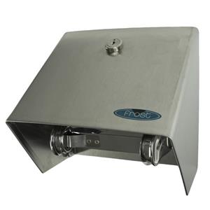 Frost Toilet Paper Dispenser With Hood - Stainless Steel