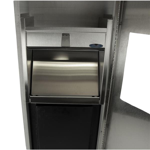 Frost Stainless Steel Paper Towel Dispenser and Disposal