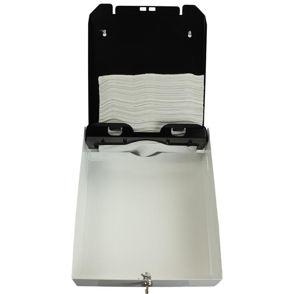 Frost Multifold And “C” Fold Paper Towel Dispenser - White