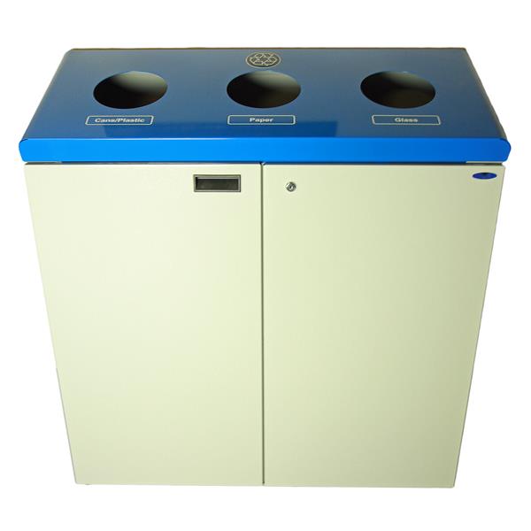 Frost Recycling Station Floor Standing - Grey and Blue