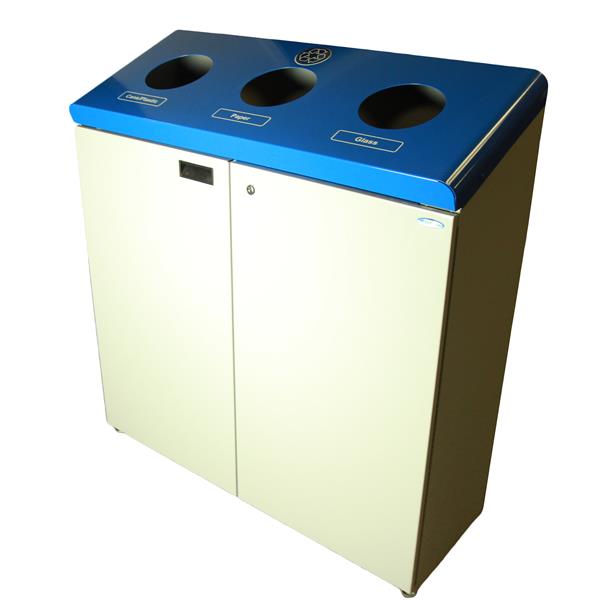 Frost Recycling Station Floor Standing - Grey and Blue