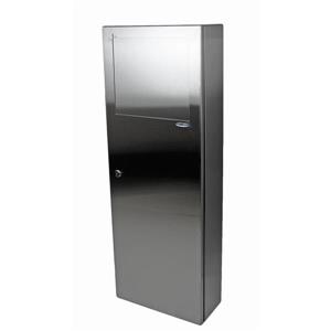 Frost Recessed Waste Receptacle - Stainless Steel