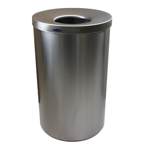 Frost Lobby Waste Receptacle - Stainless Steel