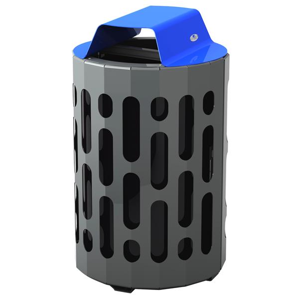 Frost Stingray Waste Receptacle - Blue