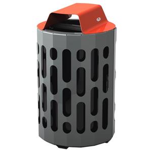 Frost Stingray Waste Receptacle - Red