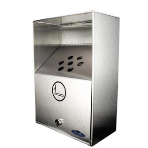 Frost 9-in x 13.5-in Stainless Steel Heavy Duty Outdoor Ash Bin