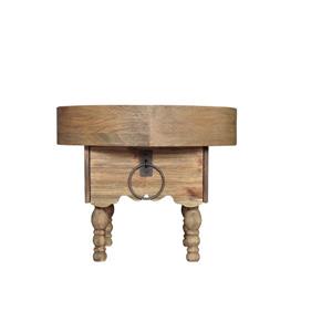 CDI Furniture Sand Nightstand - 22" x 18" - Wood - Natural