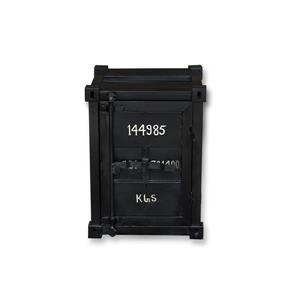 CDI Furniture Container Nightstand - 18" x 24" - Wood - Black