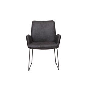 CDI Furniture Cruiser Chair - 25.19" x 34.64" - Microfibre - Gray