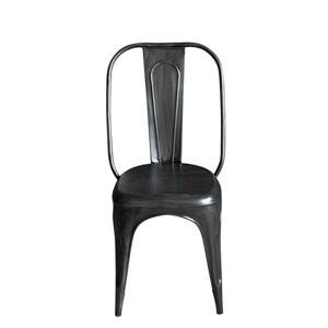 CDI Furniture Industrial Chair - 16" x 37" - Metal - Black - Set of 4