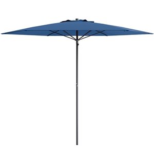 CorLiving 7.5ft UV and Wind Resistant Beach Umbrella in Cobalt Blue