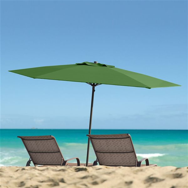 Corliving Parasol De Patioplage Résistant Aux Rayons Uv Et