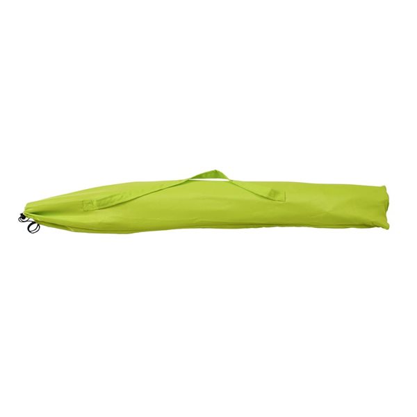 CorLiving 7.5ft UV and Wind Resistant Beach Umbrella in Lime Green