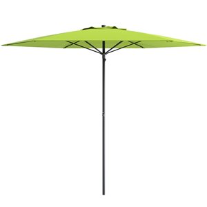 CorLiving 7.5ft UV and Wind Resistant Beach Umbrella in Lime Green