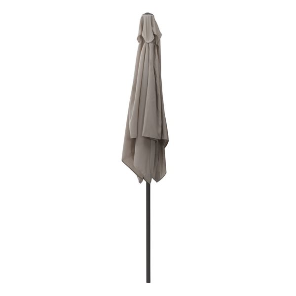 Corliving Square Patio Umbrella Sand Grey Ppu 330 U Rona