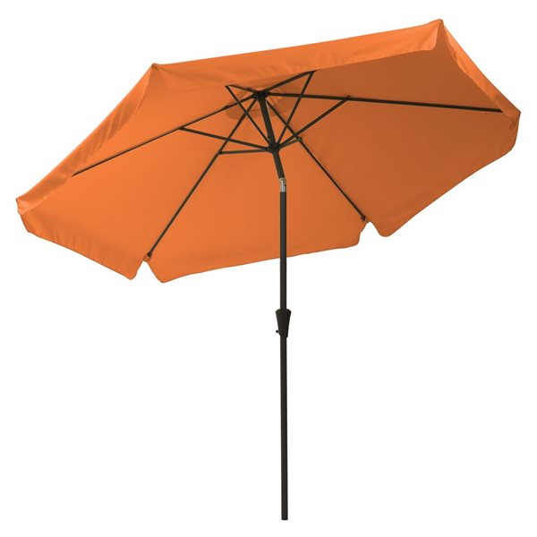 CorLiving 10Ft Tilting Patio Umbrella in Orange