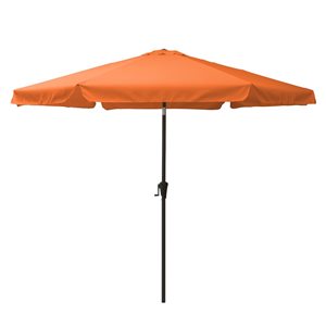 CorLiving 10Ft Tilting Patio Umbrella in Orange