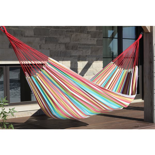 Vivere Brazilian Style Hammock Double - Salsa - 12-ft