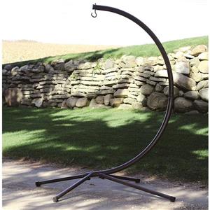 Vivere Dream Hammock Chair Stand - Charcoal